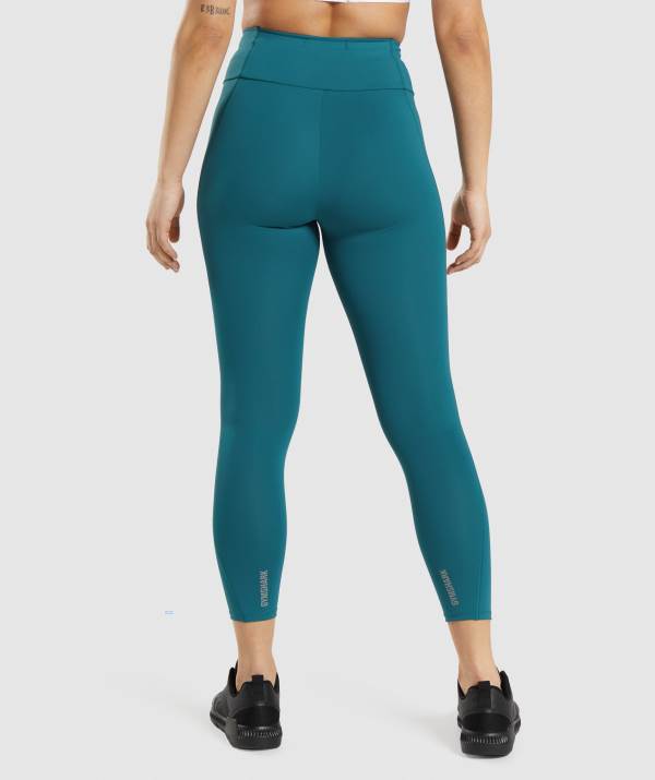 Damske Legíny Gymshark Speed Tyrkysové | BI0352987
